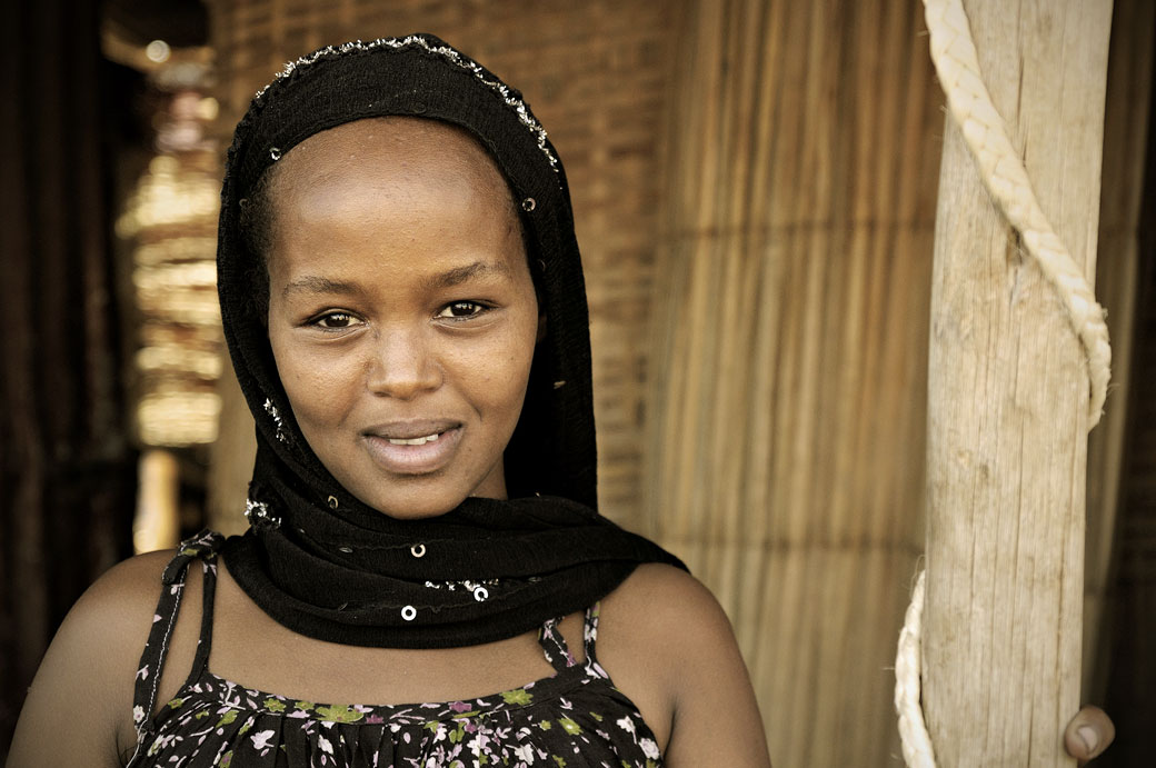 Jeune femme Afar à Afdera, Ethiopie