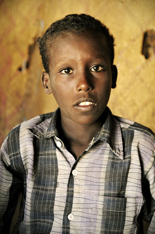 Enfant Afar du désert Danakil, Ethiopie