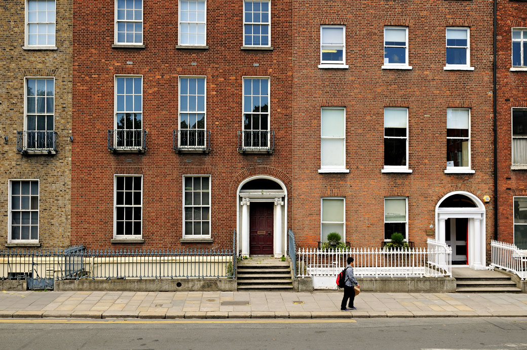 Portes et fenêtres à Dublin, Irlande