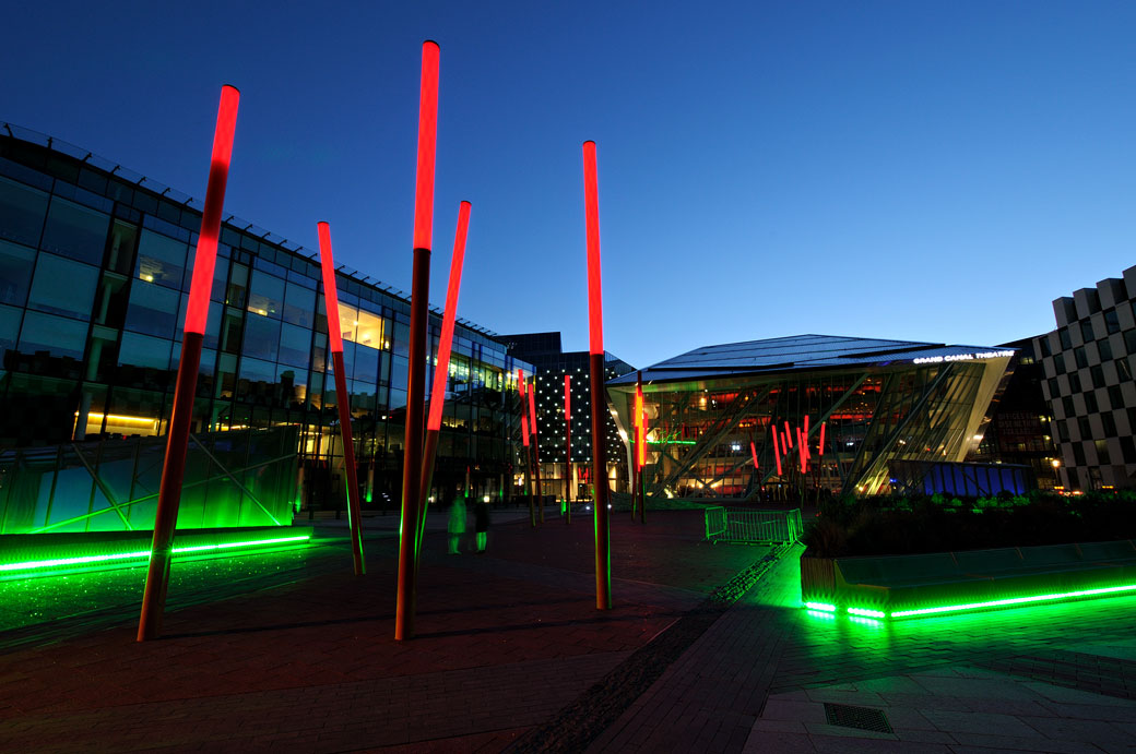 Théâtre du Grand Canal à Dublin, Irlande