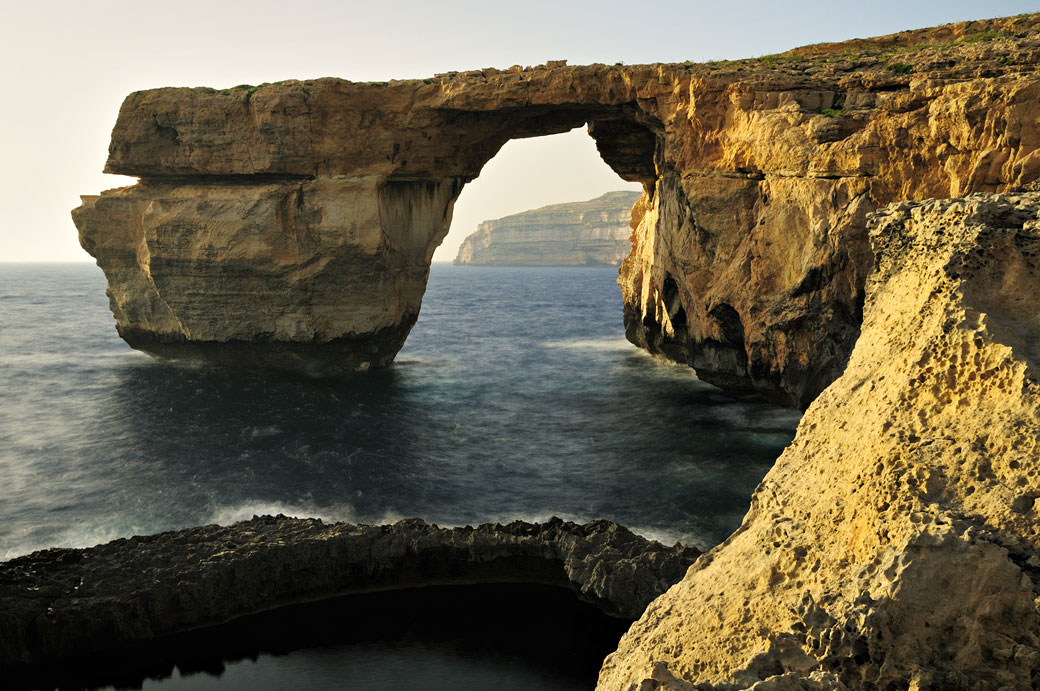 Fenêtre d'Azur à Gozo, Malte