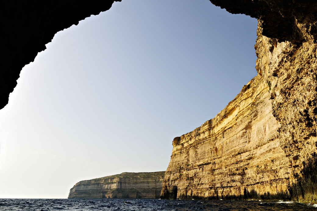 Grotte et falaises de Gozo, Malte