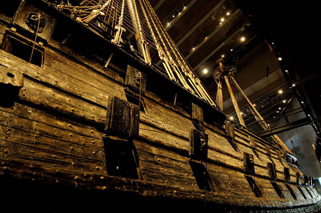 Vaisseau du Vasa museet à Stockholm, Suède