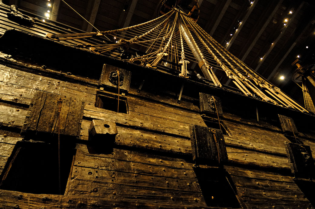 Navire de guerre du Vasa museet à Stockholm, Suède