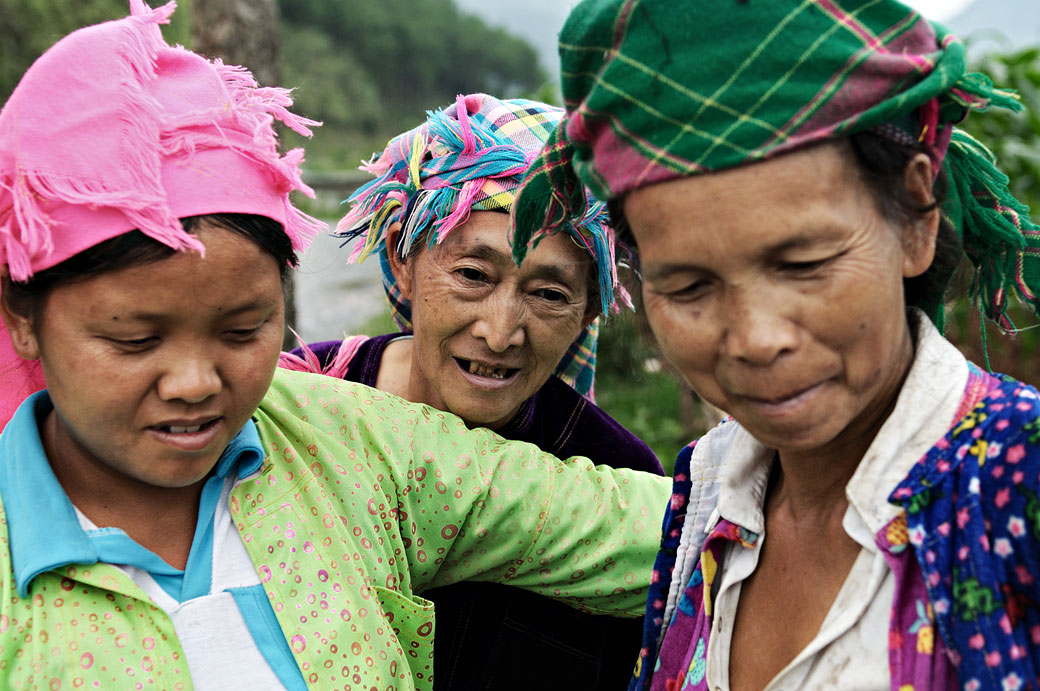 Femmes Hmong dans la province de Hà Giang, Vietnam